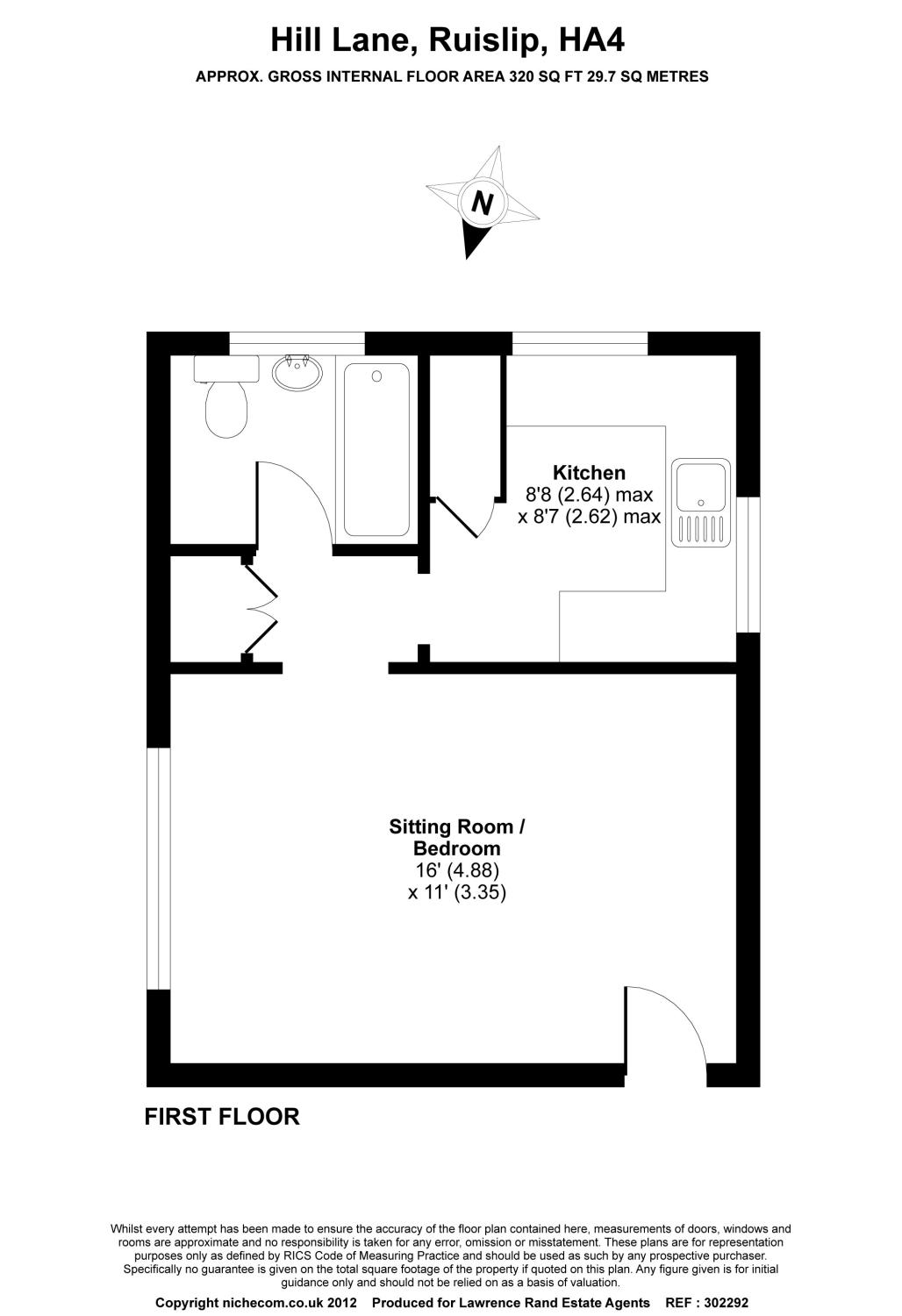 Floorplan for HA4, HA4