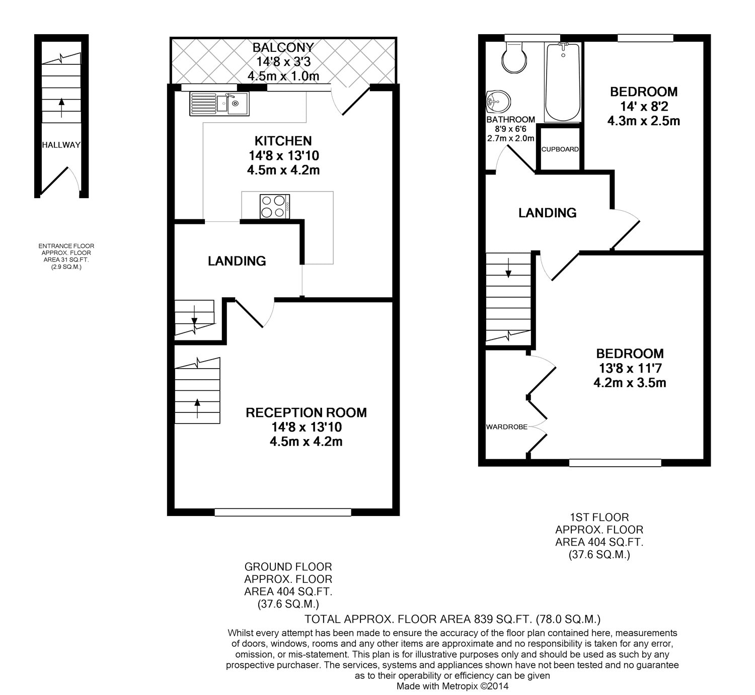 Floorplan for HA4, HA4